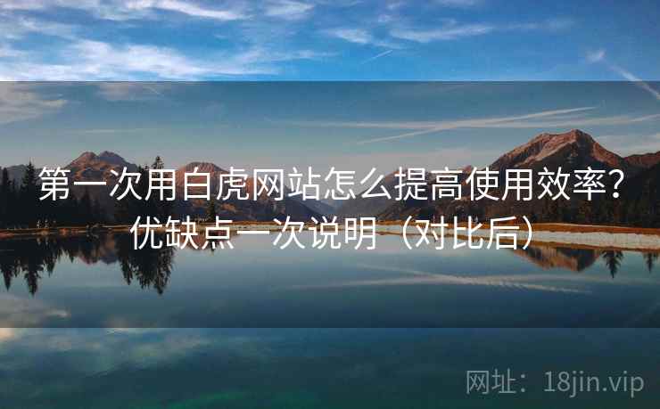 第一次用白虎网站怎么提高使用效率？优缺点一次说明（对比后）