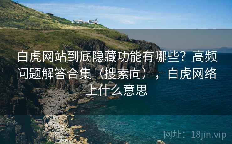 白虎网站到底隐藏功能有哪些？高频问题解答合集（搜索向），白虎网络上什么意思